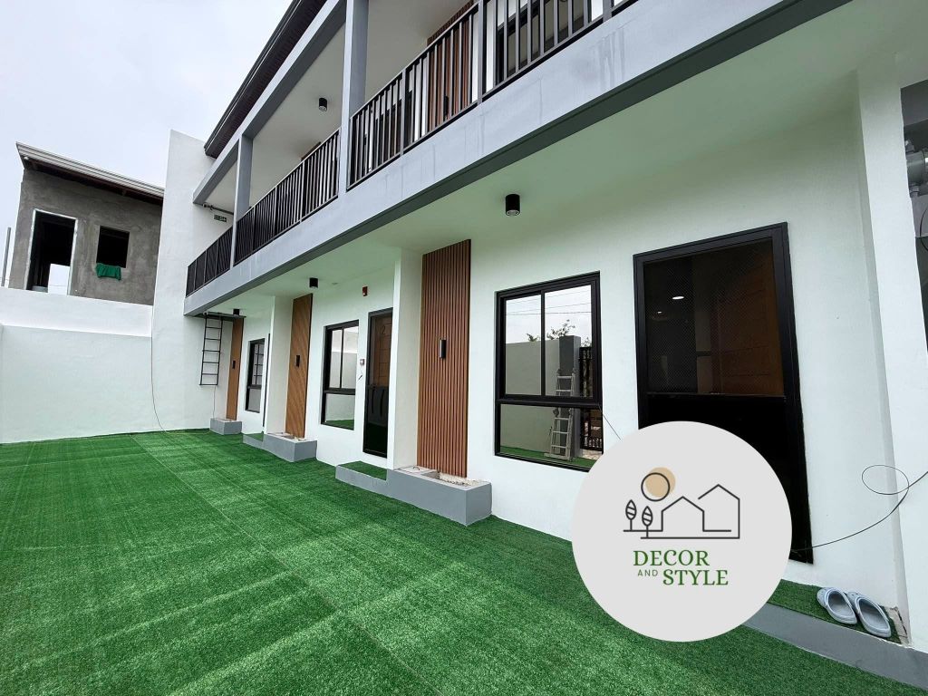 Modern artificial grass installation