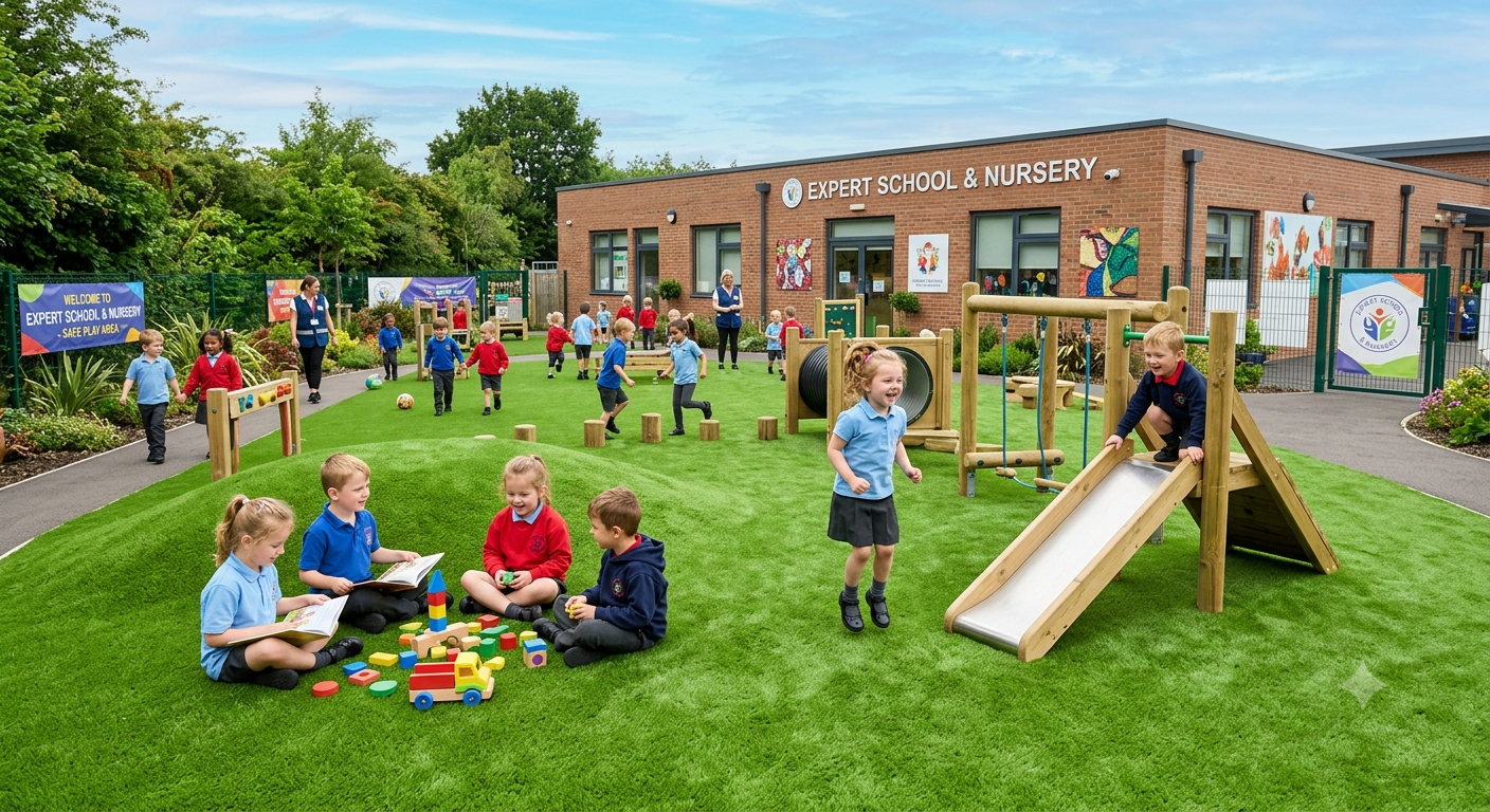 School and playground surfaces