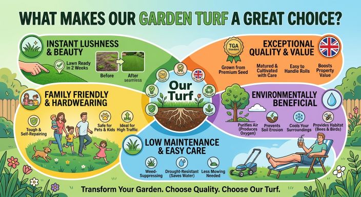 What makes our garden turf a great choice – benefits overview for dog owners